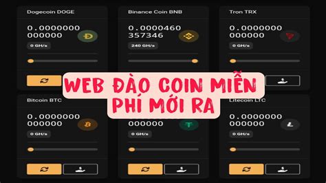 Khai thác miễn phí BTC . TRX . DOGE .